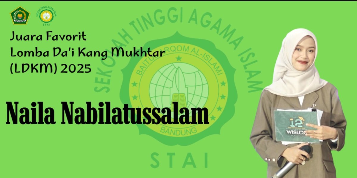 Syiar Lewat Retorika: Mahasiswa STAI Baitul Arqom Al-Islami Ciparay Bandung Tembus 10 Besar Favorit Dai Nasional Kang Muhtar 2025