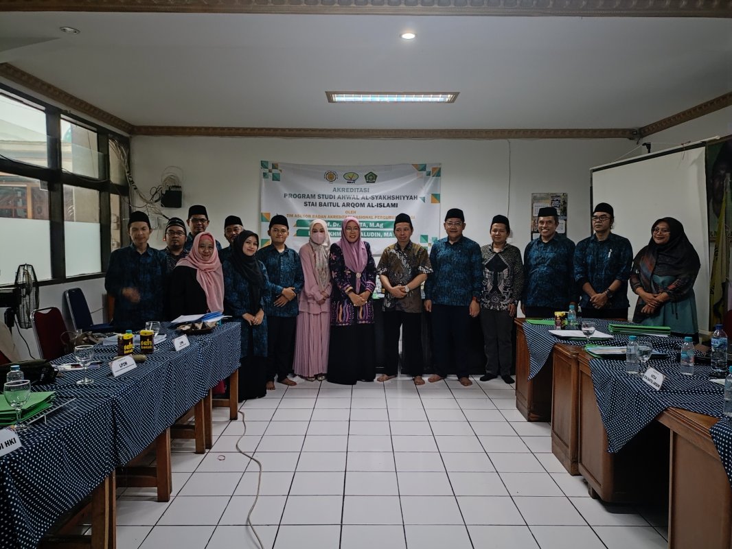 STAI Baitul Arqom Sambut Tim Asesor BAN-PT dalam Rangka Akreditasi Prodi Hukum Keluarga Islam (HKI)